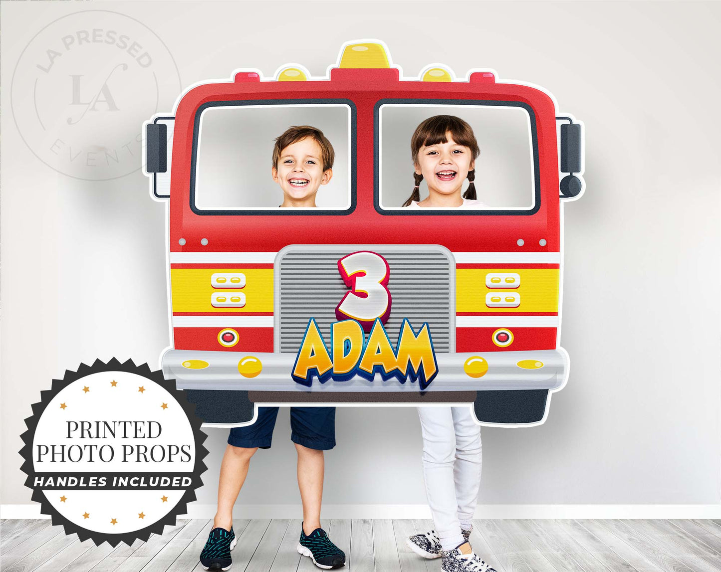 FireFighter Backdrop Prop