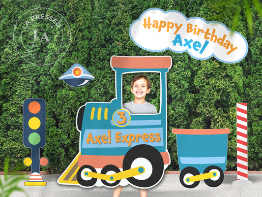 Train Photo Booth Prop